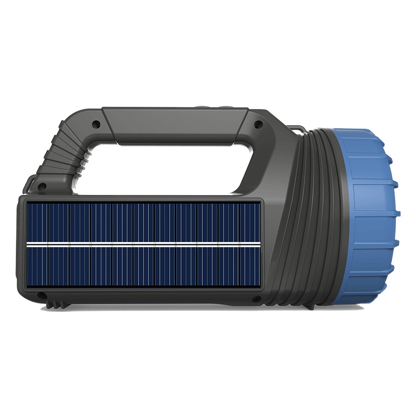 Transfronterizo hogar al aire libre solar linterna LED portátil reflector Super brillante tiro largo USB de carga
