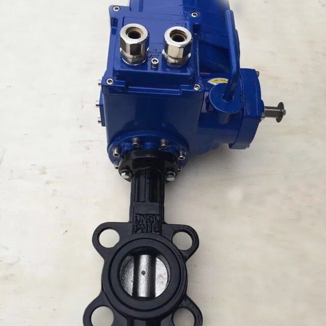 D971X电动防爆软密封蝶阀