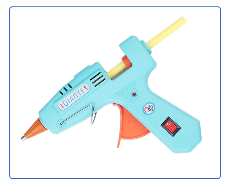 ジョート ホットメルトグルーガン クイックグルーガン スイッチ付き ナイロンPPホットメルトガン 手芸DIY 子供用|undefined