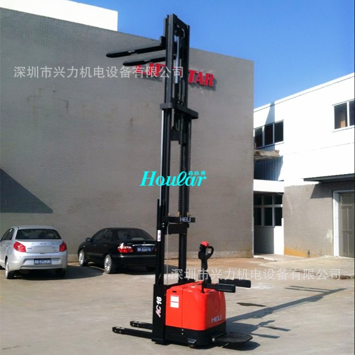 1.6吨4.5米全电动堆垛车 合力全电动升高车 宽腿堆垛机CDD16-960