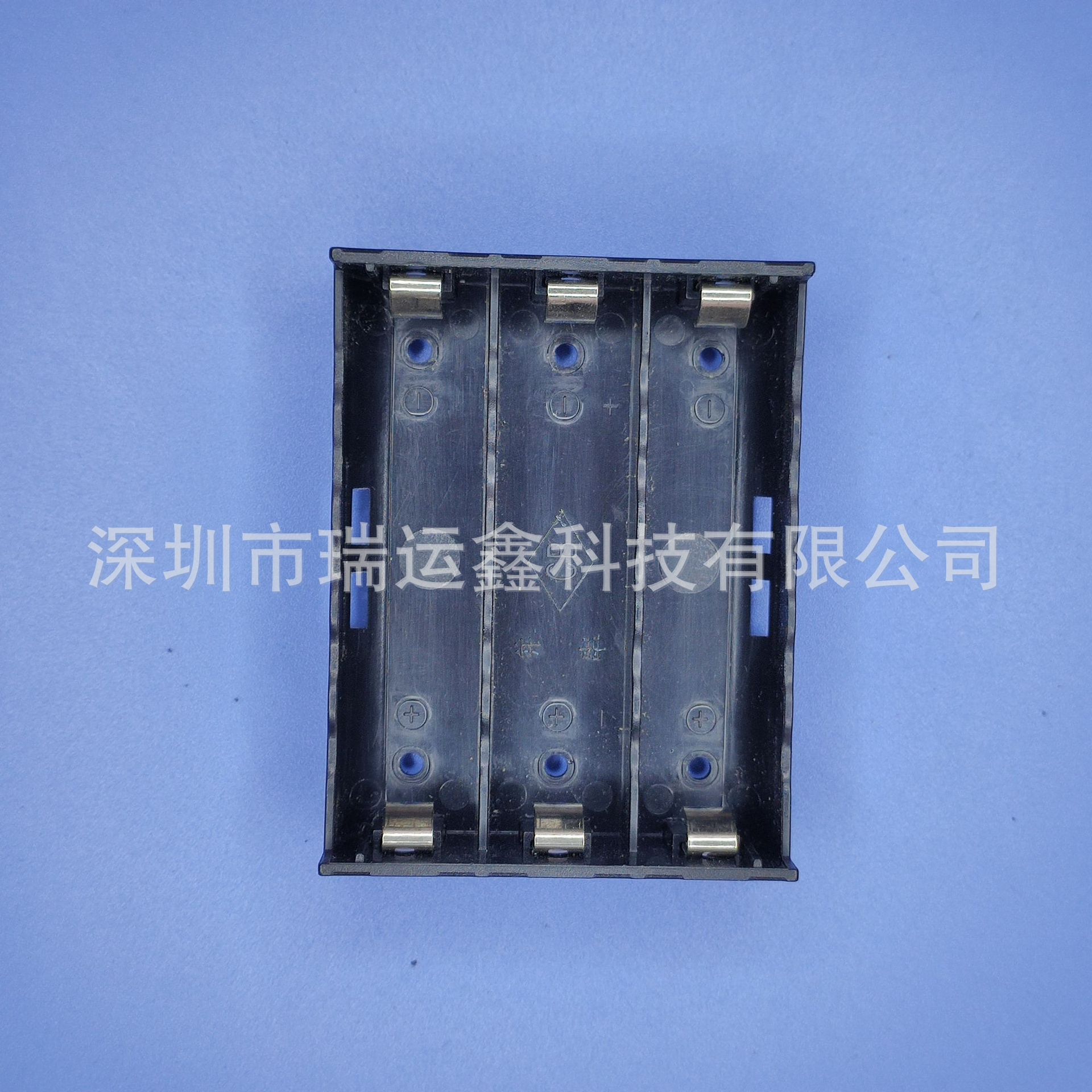 3节 18650电池座 三节带线 18650插片电池仓 18650带插针电池盒