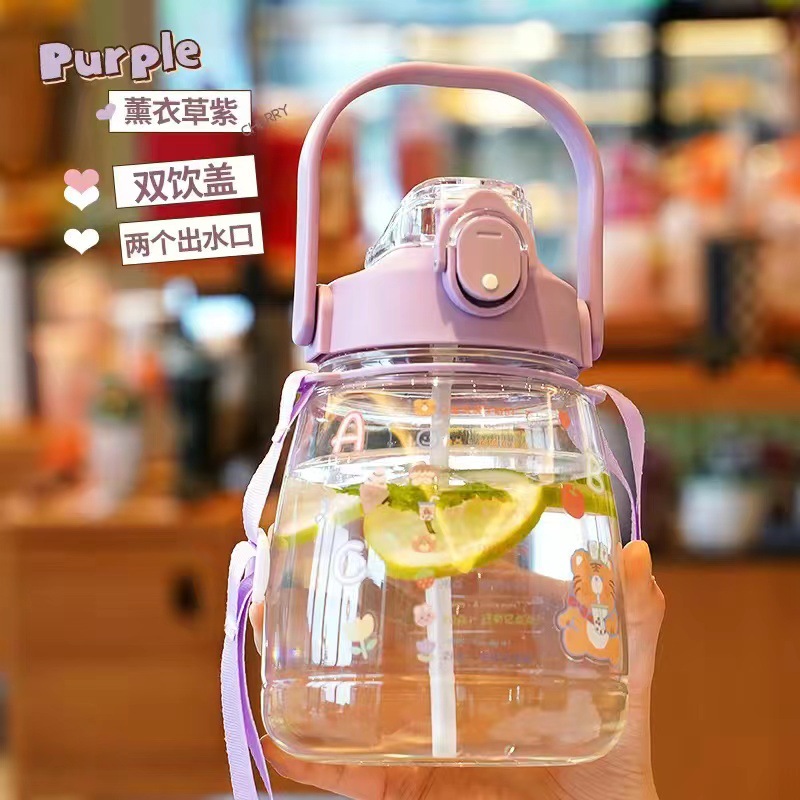 Front and rear models-purple