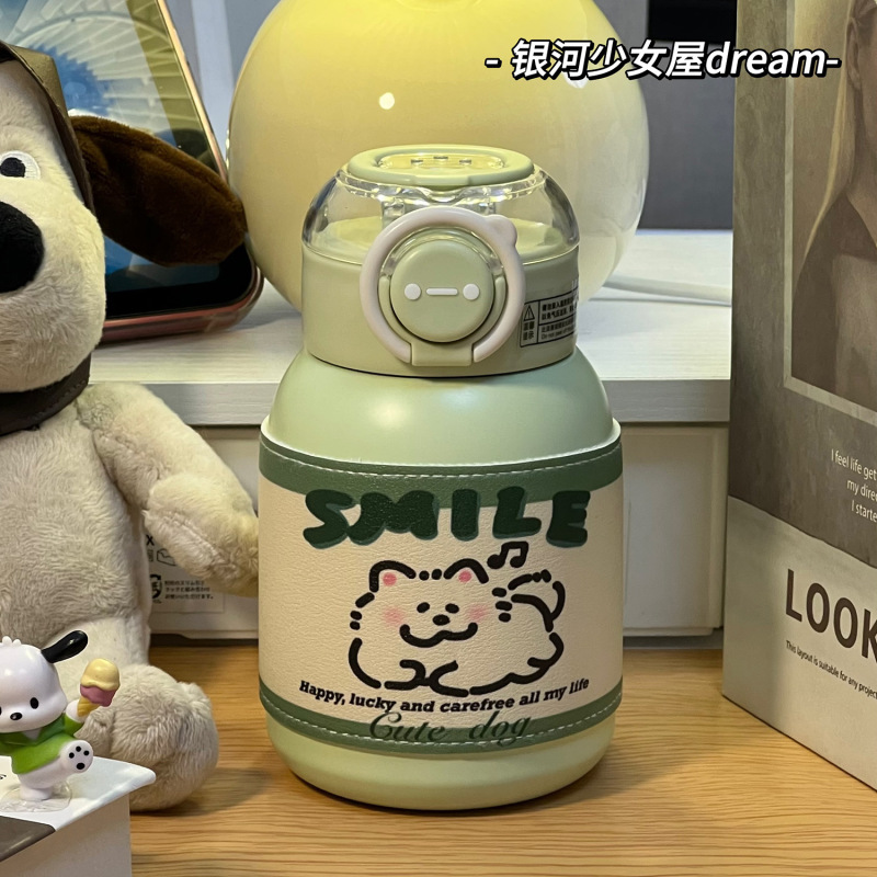 保温カップ小型シンプルins女子高颜値かわいいカップ学生携帯316ステンレスカップ|undefined