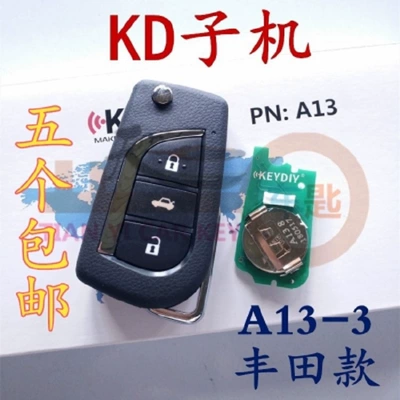 Car Keys – Remote Control Folding Key - kd-a13-3
