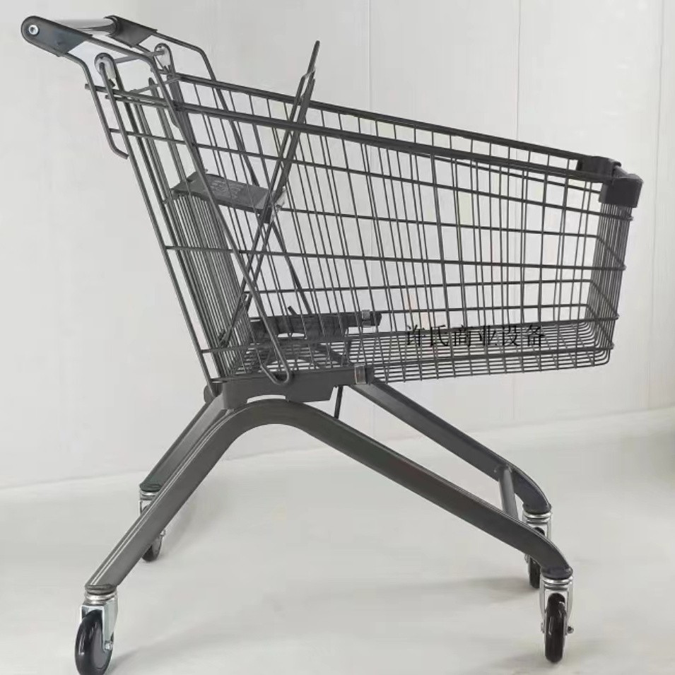 PU 로드 휠이 있는 다크 그레이 90L 높이