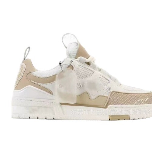 Putian Shoes Trainer Little Fat Ding Donkey Home Thick Sole Bread Shoes White Women Height Increasing Casual Platform Shoes