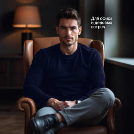 Ozon跨境专供男士长袖T 恤打底衫定制印花公司服ЛОНГСЛИВ