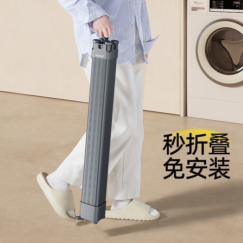 Tipo de piso mini cubo Rubik pequeño pulpo sin instalación abierto prontos para usar percha de secado plegable de acero al carbono percha de secado de piso