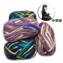 100%丝光段染冰岛毛纯羊毛中粗手编钩织毛衣围巾厂家直销毛线批发