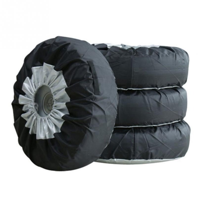 Cross-border foreign trade supply of car spare tire covers for sun and rain protection, car spare tire storage cover