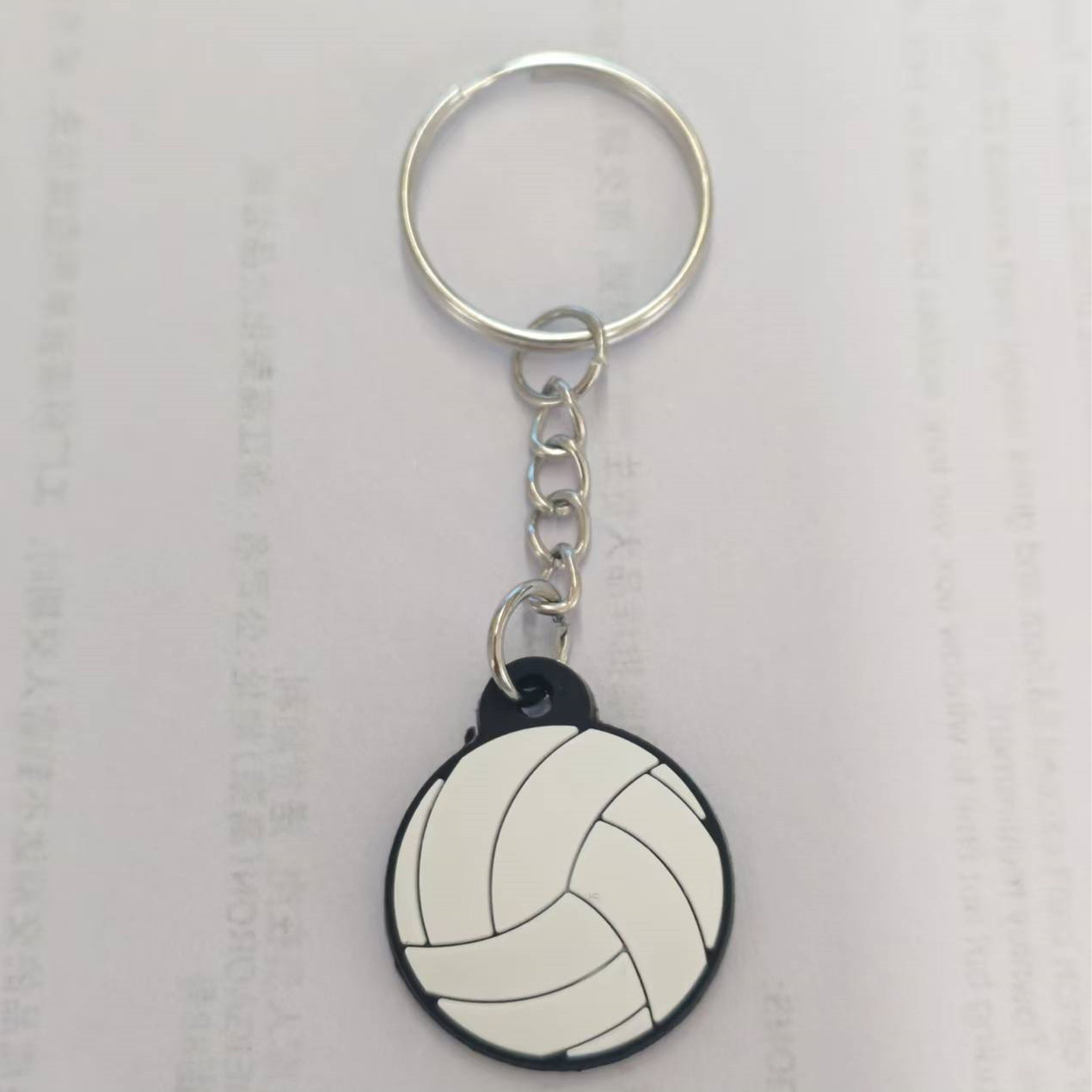 Acrílico transfronterizo baloncesto fútbol béisbol llavero deportivo creativo colgante mochila de automóvil regalos decorativos