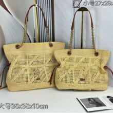 高品质Y家Jamie编织福袋托特包简约度假风女士包包休闲单肩包跨境