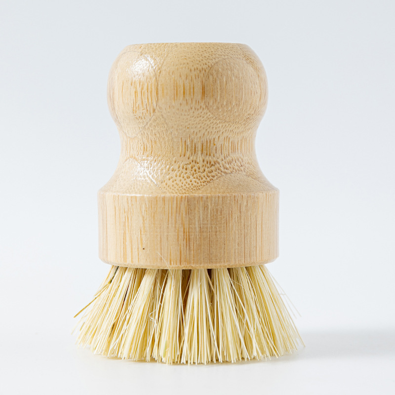 Cepillo de Zapatos de Pelo de Caballo de Madera de Haya, Descontaminación y Cuidado, para Calzado y Ropa