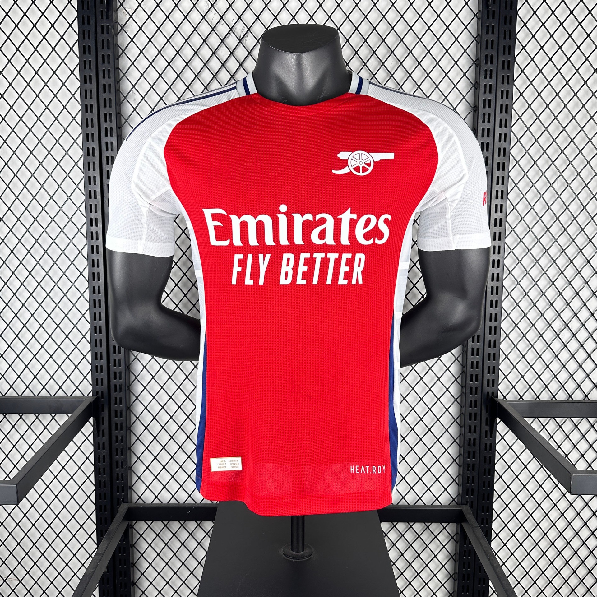 adidas x Arsenal FC 2024/25 Home Player Version Jersey Red/White