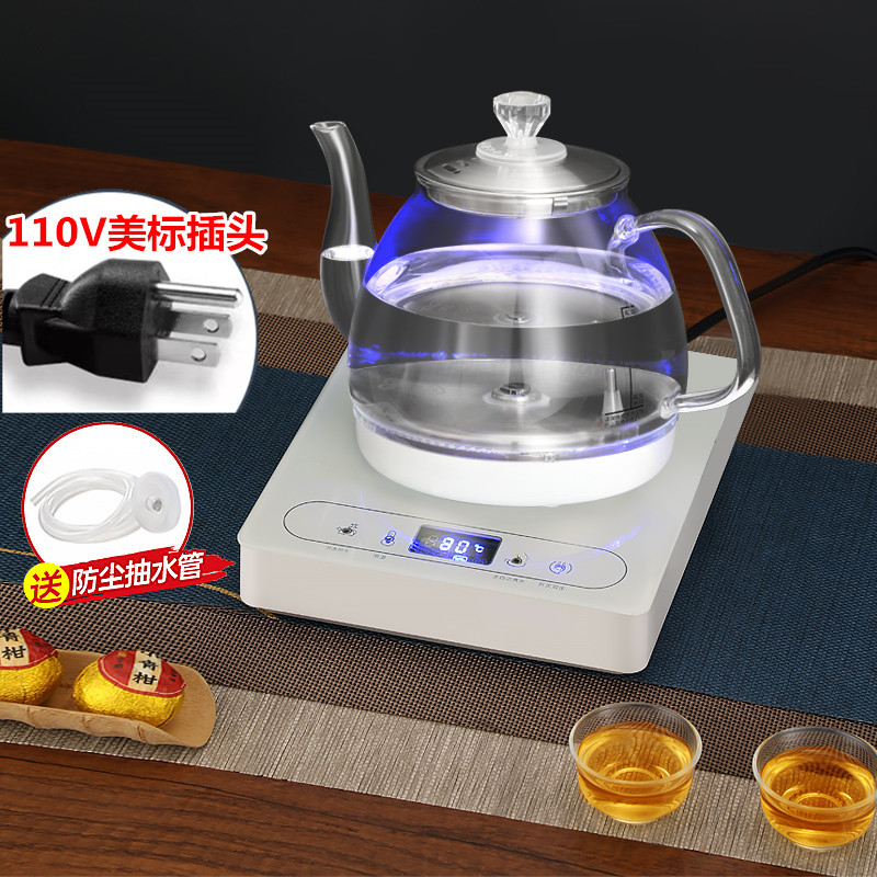 흰색 바닥 주전자 자동 온도 조절 버전 110V