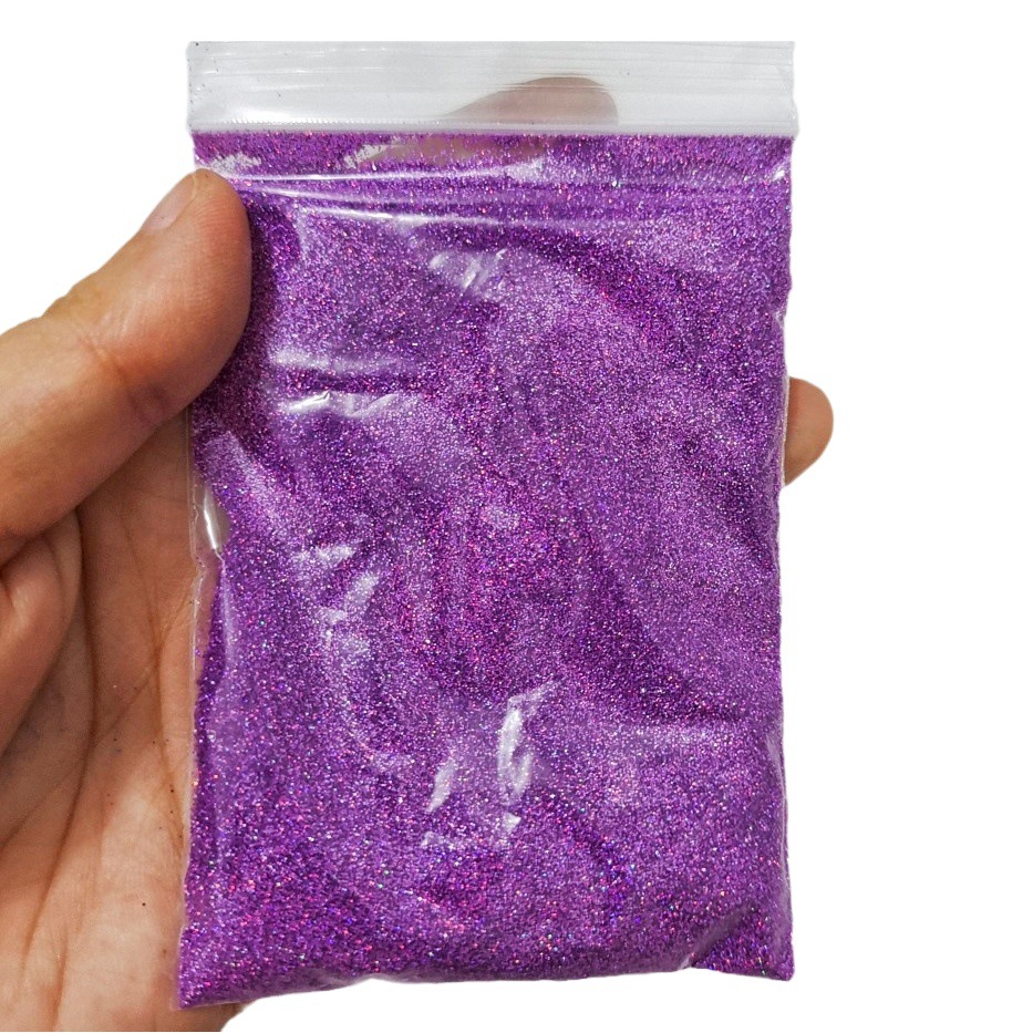 Polvo Láser de Colores 50g, Purpurina para Uñas, Resina Epoxi y Pulseras DIY
