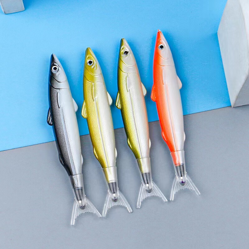 クリエイティブで面白い塩漬け魚の形のボールペン + 海洋シリーズボールペン + 魚の形のペンヨーロッパ、アメリカ、日本、韓国のギフト|undefined