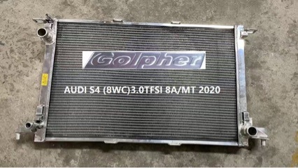 Suitable for cross-border exclusive supply of all-aluminum car radiators for Audi Q3 Q5 C6 C7 2.0/3.0/4.2/5.0L