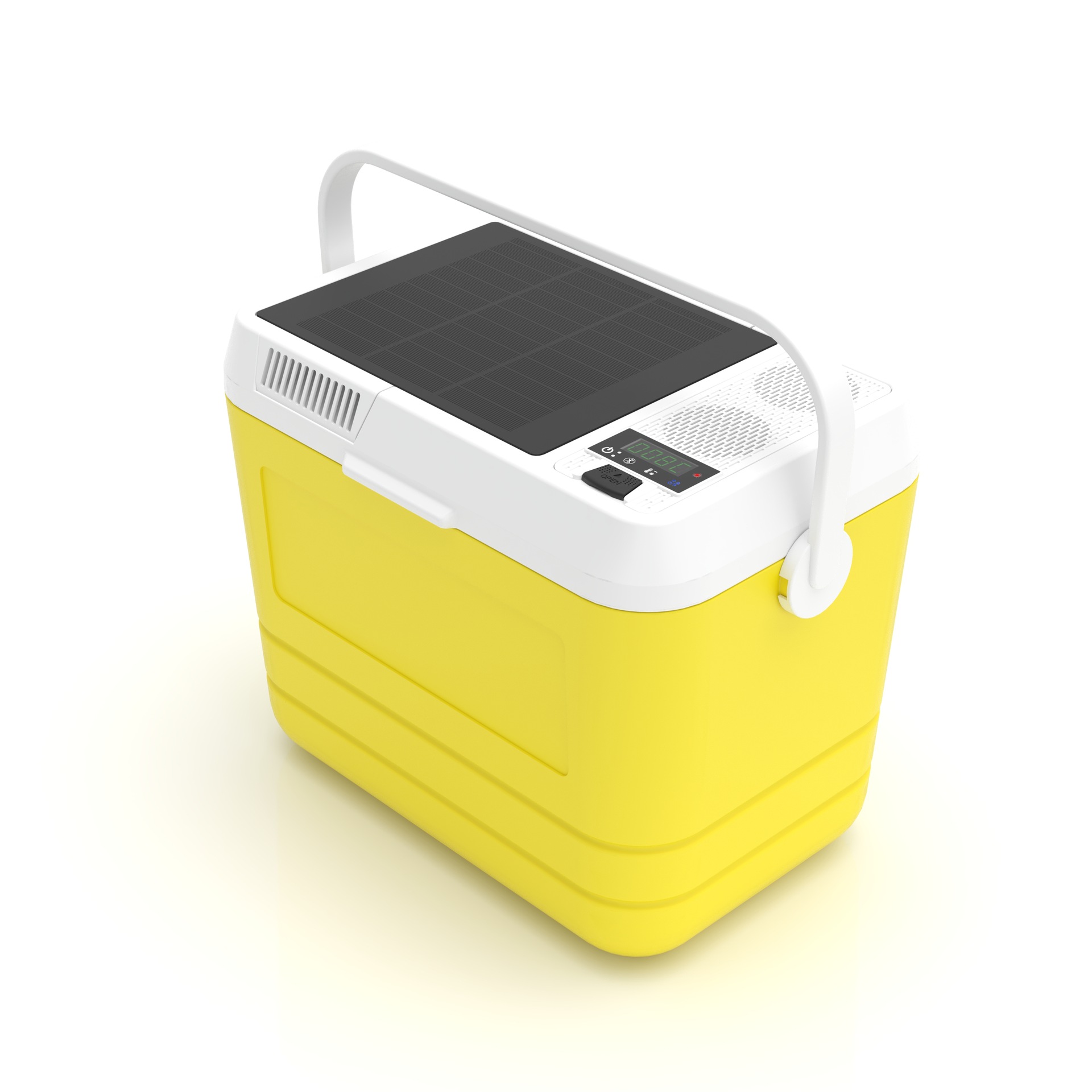 22L Insulated Box with Semiconductor Refrigeration, Suitable for Stalls, Car Use, Home Use, Outdoor Picnics, Keeps Cold and Hot, Portable