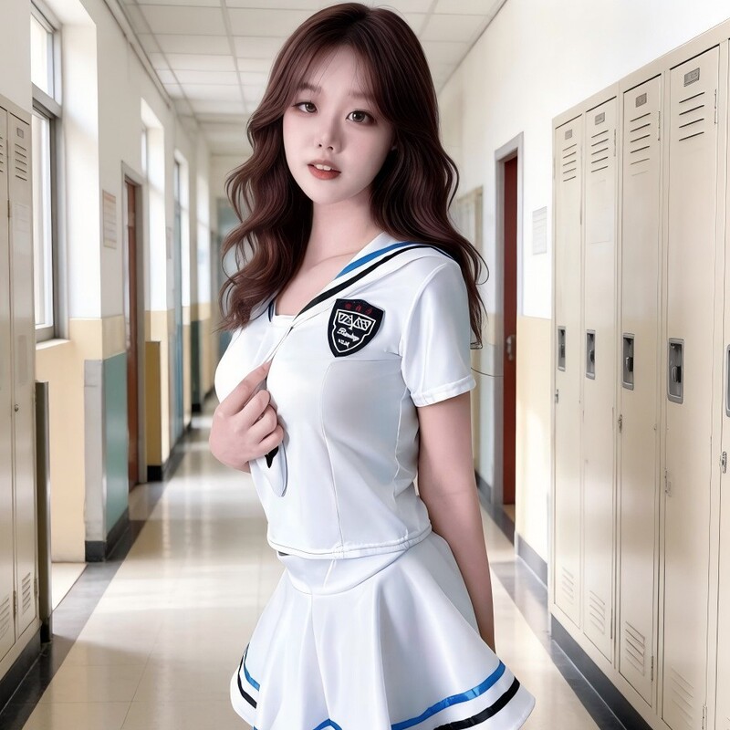 Sexy Lingerie Japanese Style Jk Pure and Cute Student Sailor Suit Ultra-Short Pleated Skirt Charming No-Take-Off Uniform 319-1