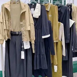 25秋语慕纯时尚休闲连衣裙上衣套装尾款清货十三行女装批发直播货