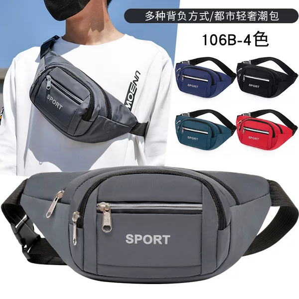 Fashionable and Popular Mobile Phone Waist Bag for Men and Women Working on the Construction Site, Multi-Functional, Large-Capacity, Wear-Resistant, Business Collection Wallet