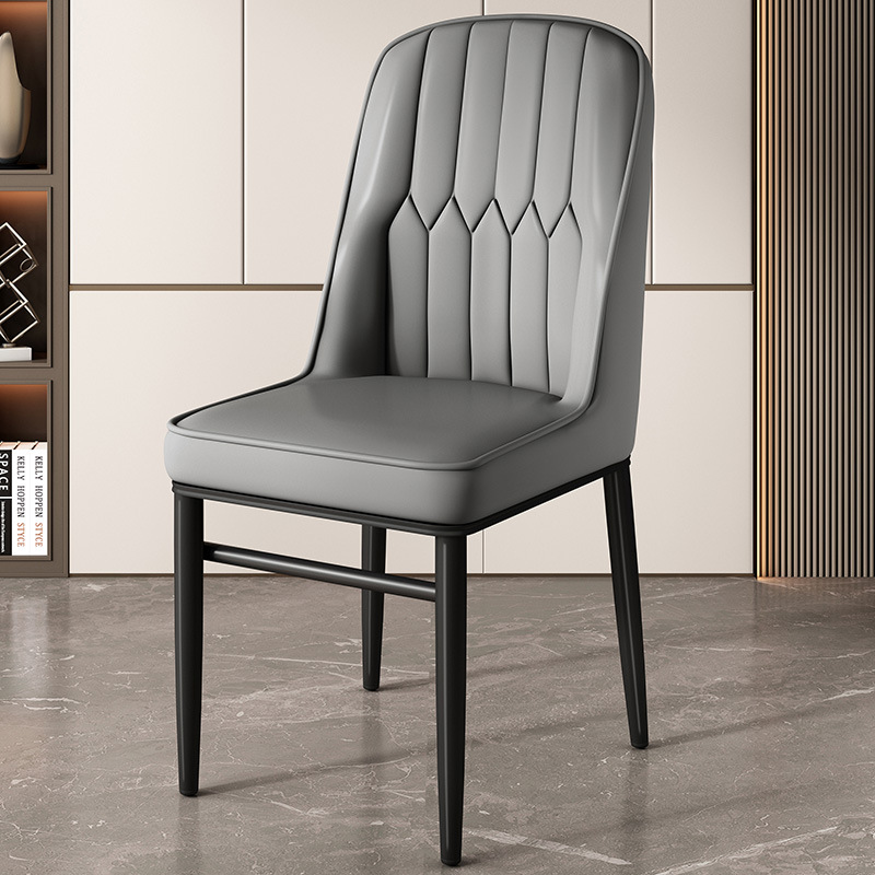 다크 그레이 + 그레이 뒷면과 블랙 다리 [엄선된 가죽 안정 프레임]