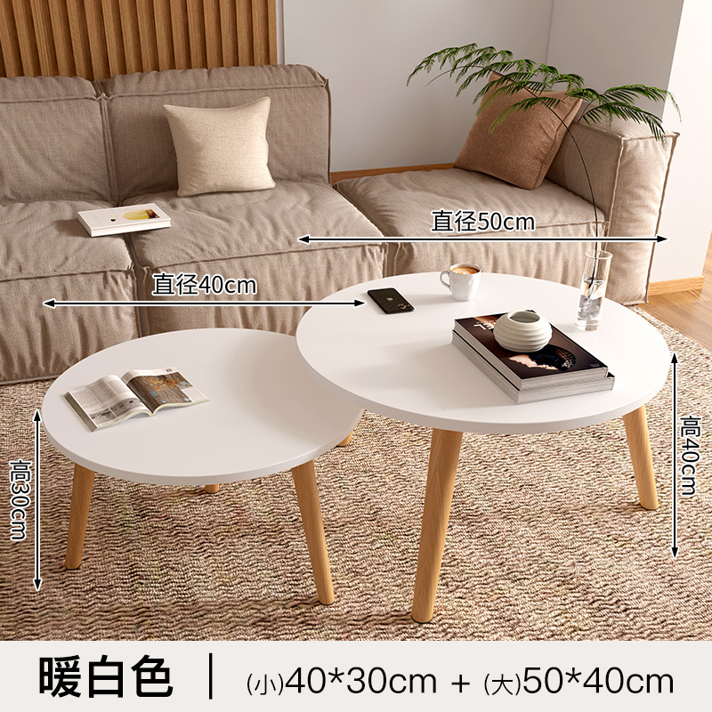 Mesa pequeña, dormitorio, mesa de lujo, mesa de té moderna, salón, ventana flotante doméstica simple, mesa redonda pequeña, madera maciza