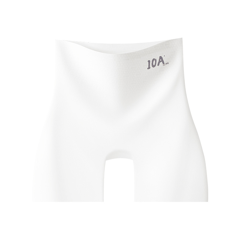 10A entrepierna antibacteriana, cintura alta, pantalones de seguridad sin costuras, ropa interior, ropa interior tres en uno para mujer