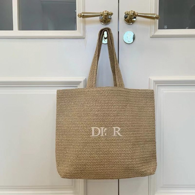 D Summer Gift Straw Clutch Bag/Shopping Bag, Holiday Style Large Capacity Storage Bag D Summer Gift Straw Clutch Bag/Shopping Bag, Holiday Style Large Capacity Storage Bag