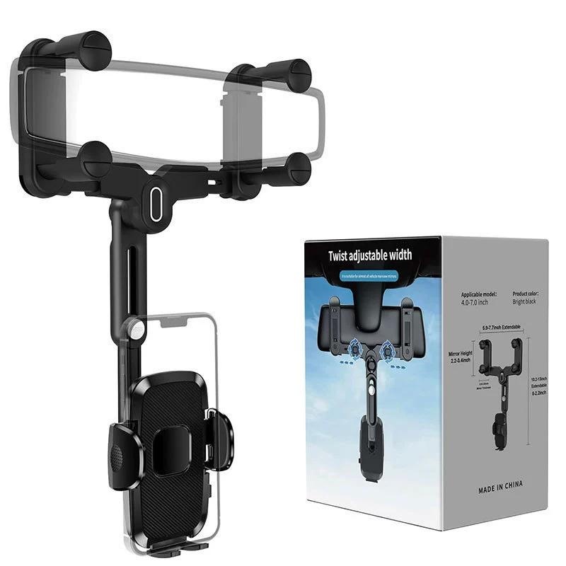 Внешняя торговля трансграничная автомобильная опора зеркала заднего вида фиксированная защита от сотрясений, защита от ударов, выдвижная навигационная кронштейн для мобильного телефона