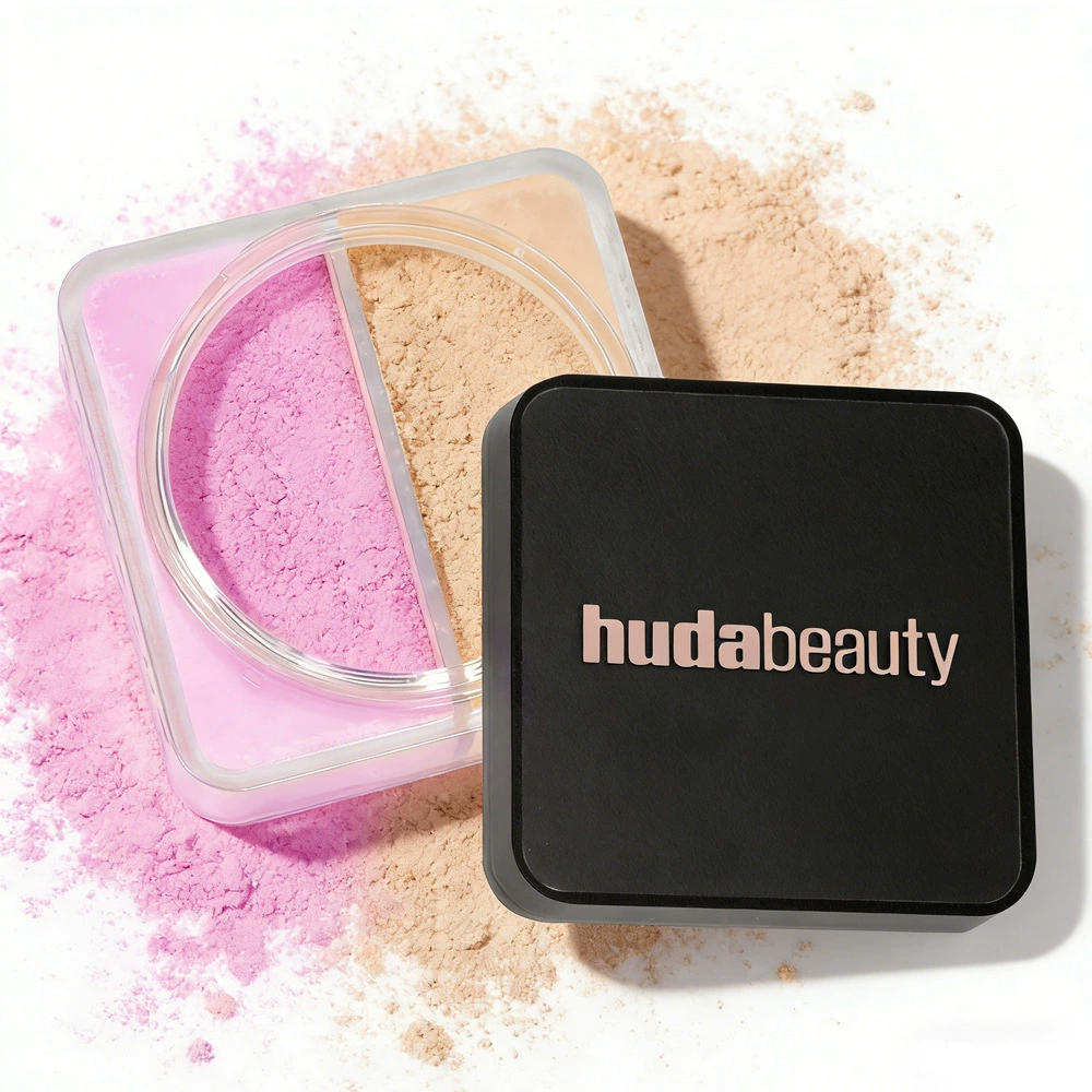 Рассыпчатая пудра HUDA BEAUTY Easy Bake Duo — закрепляющая и финишная, 95 г, дуо оттенки
