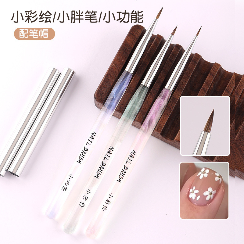 Cross-Border New Product Nail Art Functional Pen Chubby Pen Small Fat Guy Painting Pen Daisy Petal Painting Pen Nail Salon Tools Cross-Border New Product Nail Art Functional Pen Chubby Pen Small Fat Guy Painting Pen Daisy Petal Painting Pen Nail Salon Tools