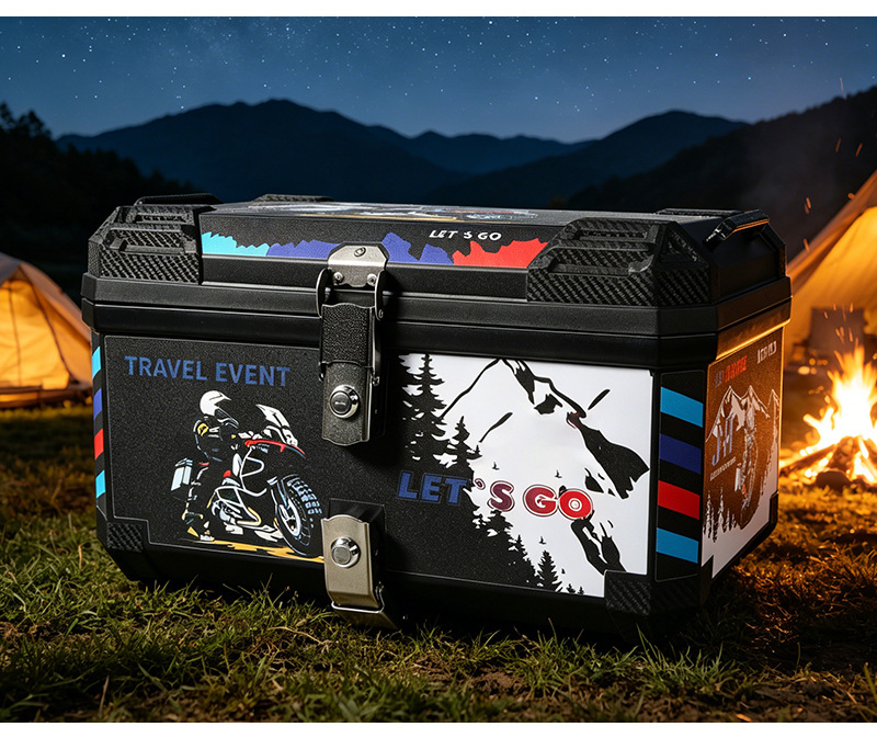 Xiaoniu multi-style motorcycle trunk, electric vehicle rear trunk, universal extra-large capacity battery delivery trunk