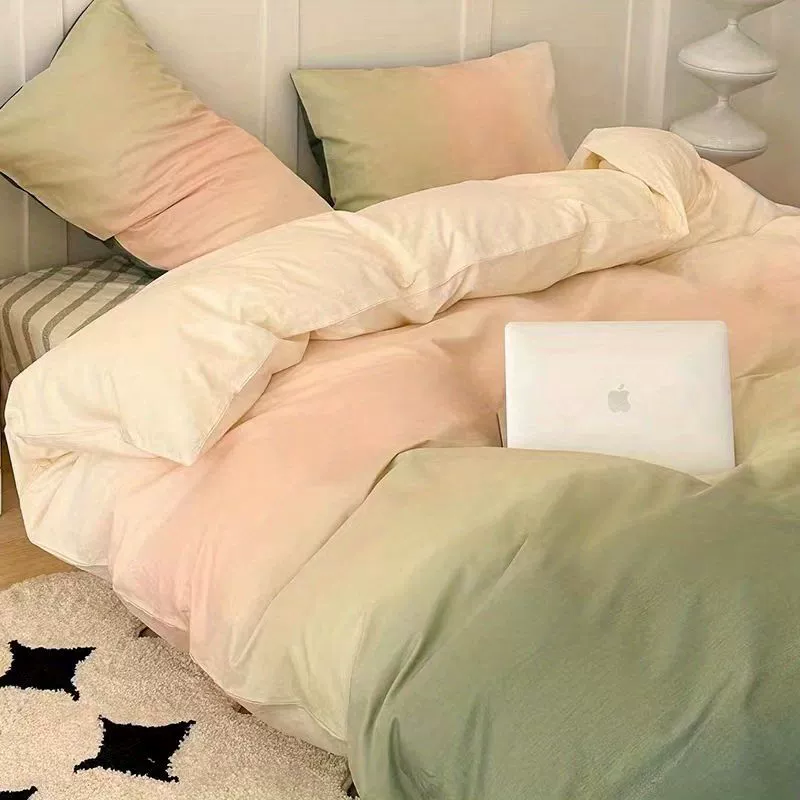 Duvet Cover Bedding Set, Thickened Microfiber, Kids 3–4 pcs, Multiple Sizes (1.2–2.2 m)