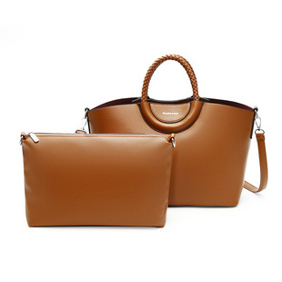 Cross-border foreign trade bag female 2024 new large-capacity shoulder portable women's bag fashion simple tote bag wholesale