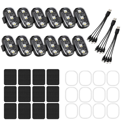 vehicle accessories wireless remote control | Other lights - 12-lights-1-remote-control