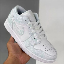 批发纯原莆田 AJ1光变星空泼墨银河光感变色休闲运动板鞋男女情侣