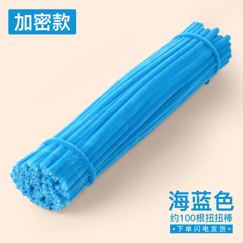 Macaron de color, raíz de pelo, cifrado, bricolaje hecho a mano, barra de torsión, venta al por mayor, juguetes para niños, paquete de material de arte