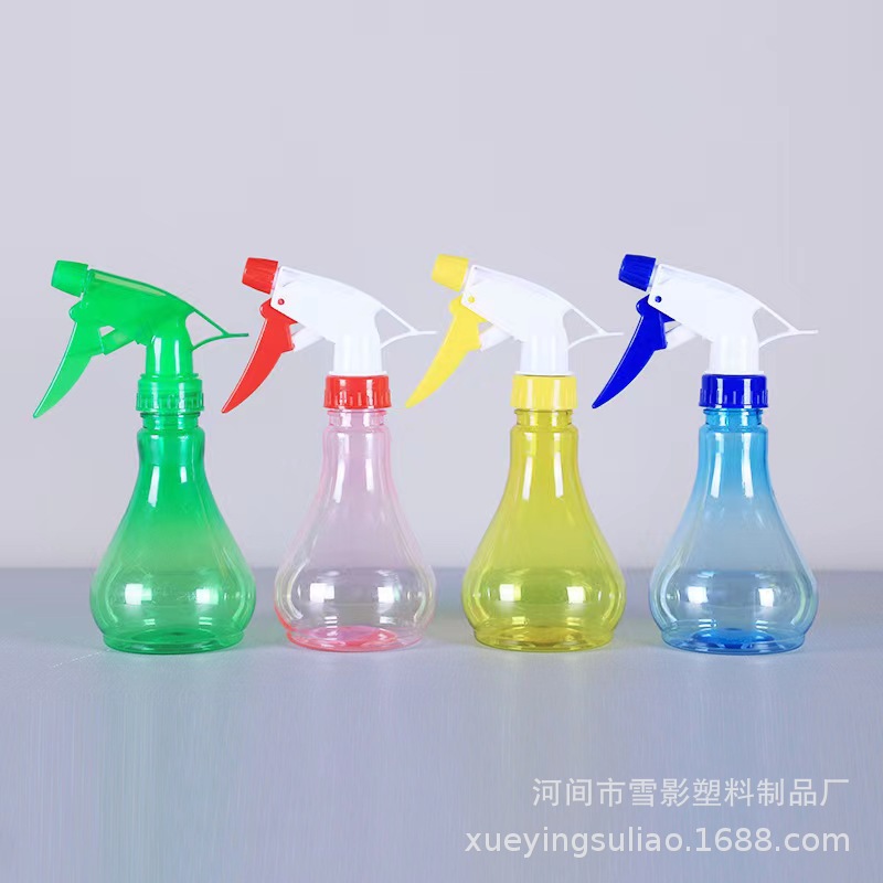 Color del caramelo regadera plástico 250ml bombilla regadera mano presión jardinería herramientas hogar riego pulverizador