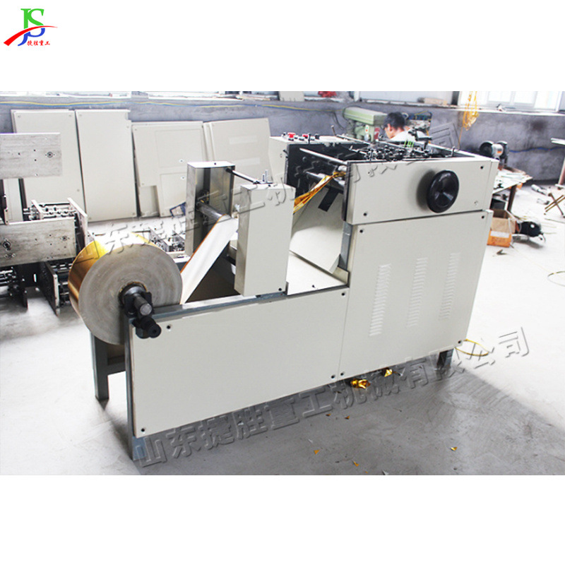 Máquina de doble propósito de tambor eléctrico plano máquina de plegado automática de papel de oro y estaño de platino máquina de formación de papel de oro