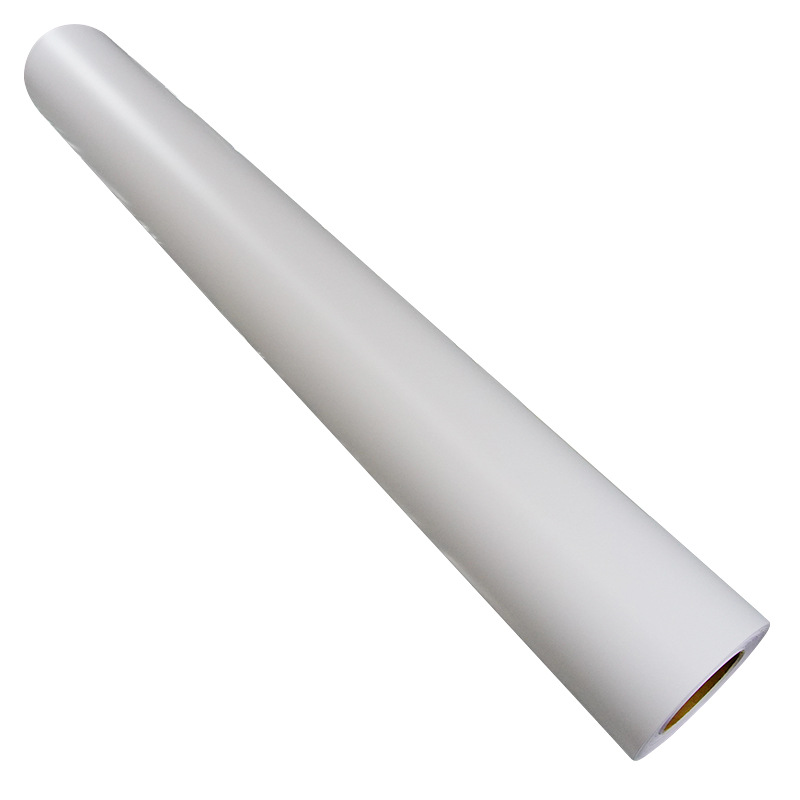 Autocara mate PET transparente esmerilado fondo pegamento de cuerpo de goma blanca débil disolvente pulverización de automóviles dibujo material de decoración