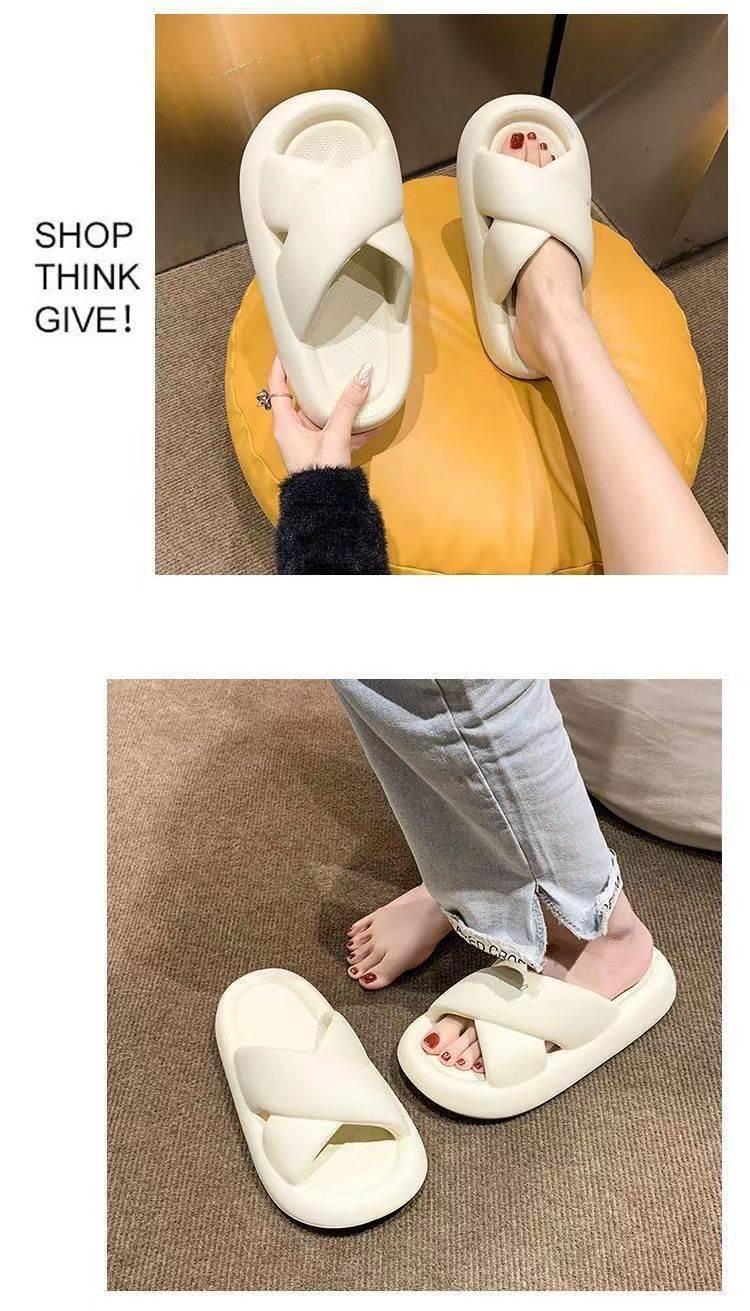 Soft EVA Slide Sandals for Women Summer Indoor Outdoor Thick Sole Wide Fit Size 40-41 specifications