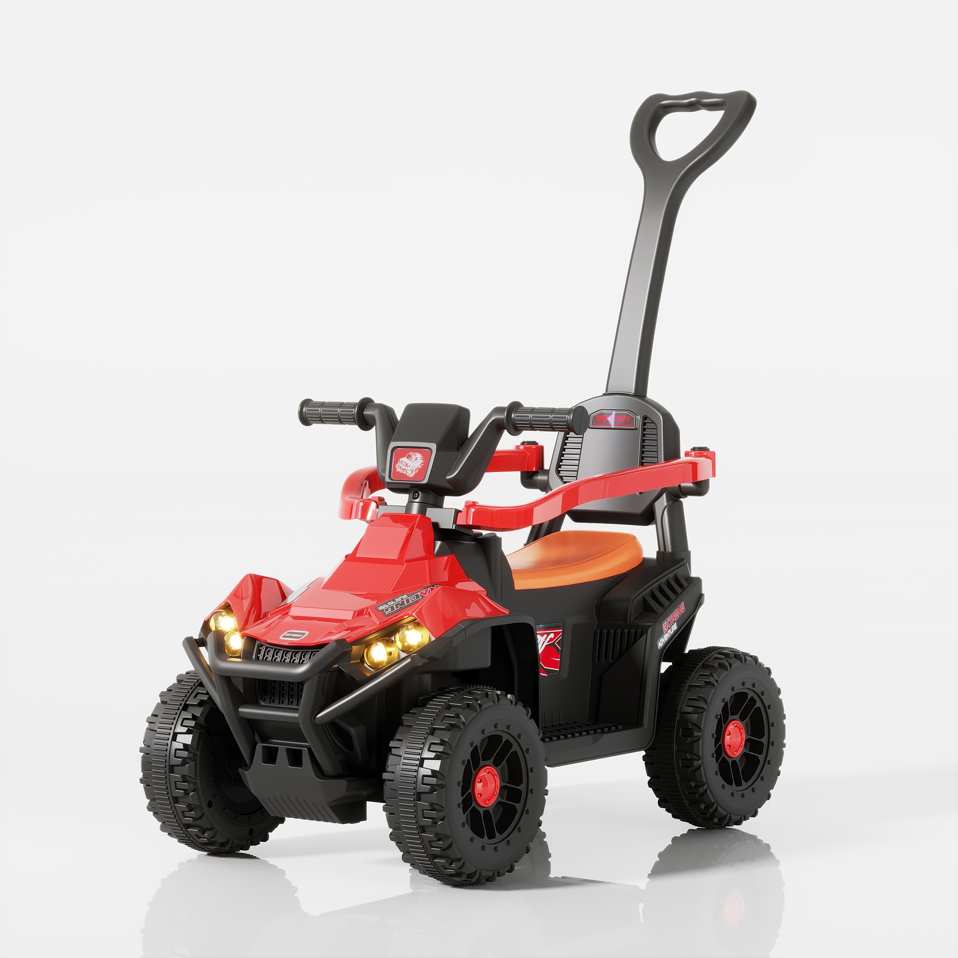 Cuatrimoto Eléctrica Infantil con Control Remoto para Uso Interior y Exterior
