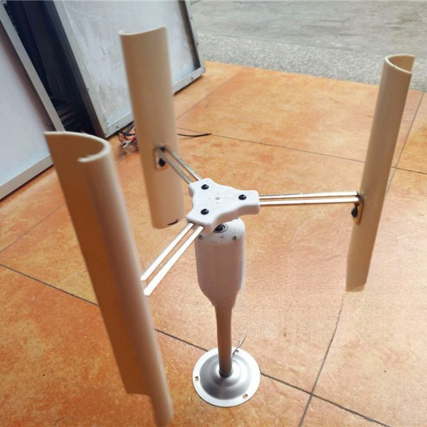 垂直轴风力风能发电机模型三相无刷电机 风车玩具夜灯制作DIY永磁