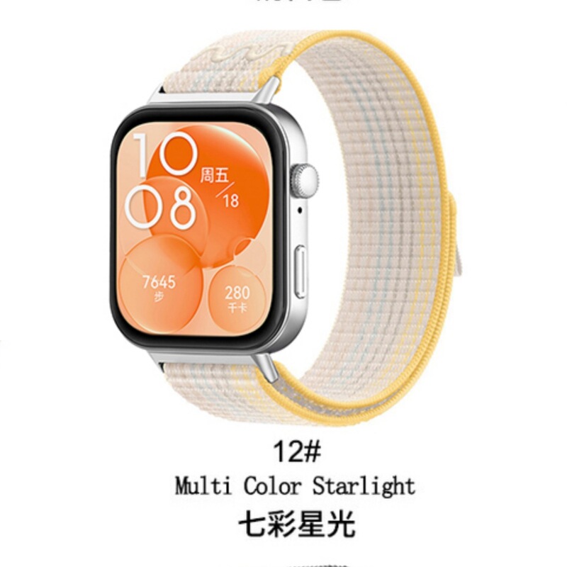 Suitable for Huawei Fit4Pro Watch Strap Huawei Watchfit4/3 Nike Nylon Loop Strap Suitable for Huawei Fit4Pro Watch Strap Huawei Watchfit4/3 Nike Nylon Loop Strap