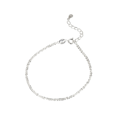 Korean sparkling cauliflower bracelet for women s925 sterling silver sparkling starry cold light luxury style versatile hand jewelry