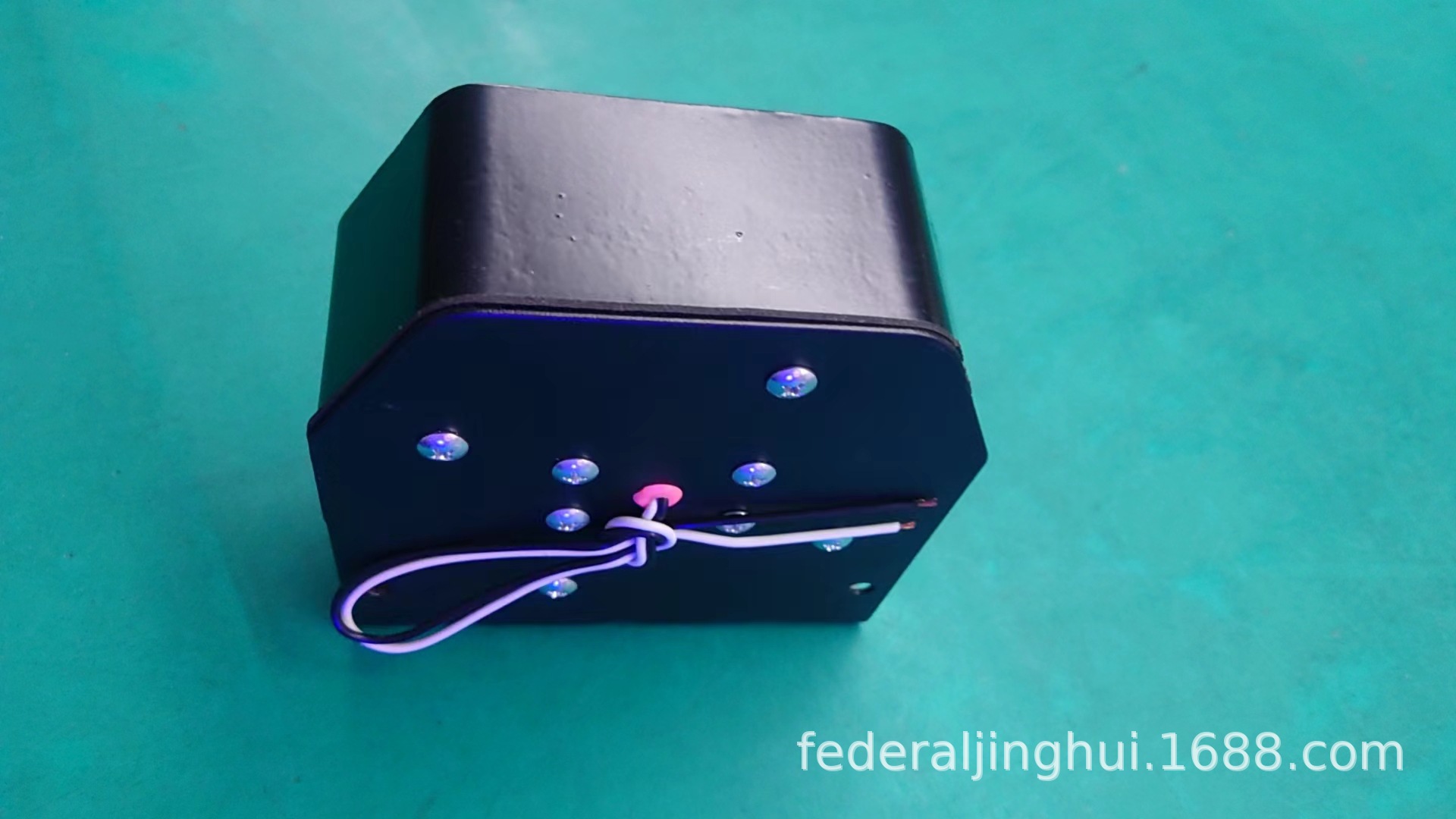 Cross-border 12V car alarm speaker 200W high-pitched loudspeaker siren speaker ultra-thin design octagonal speaker