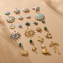 18K�����ֿ羳����Ť��̫�����亣���Ǹ��Ų����DIY����
