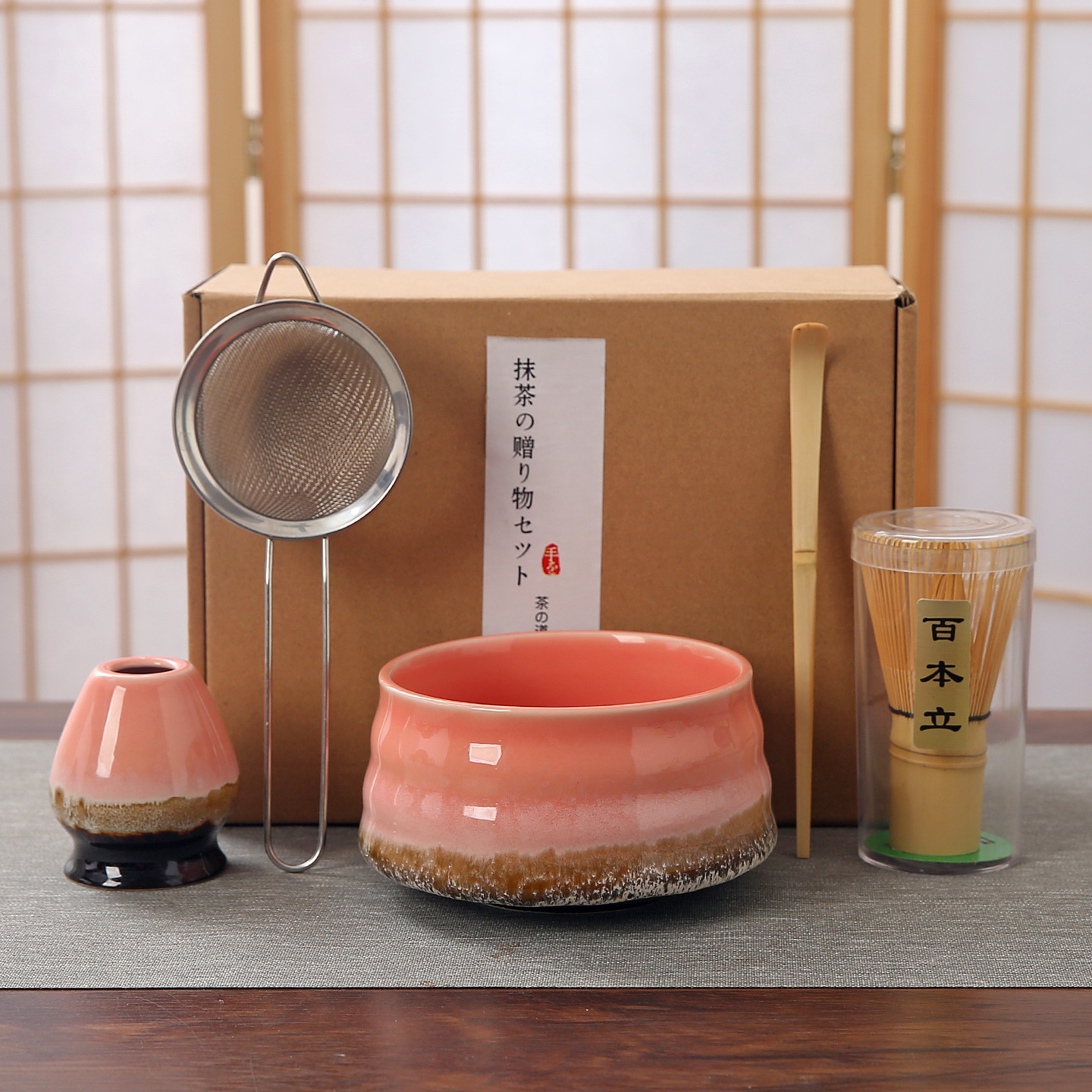 Juego de Té Matcha Japonés de Cerámica image 28